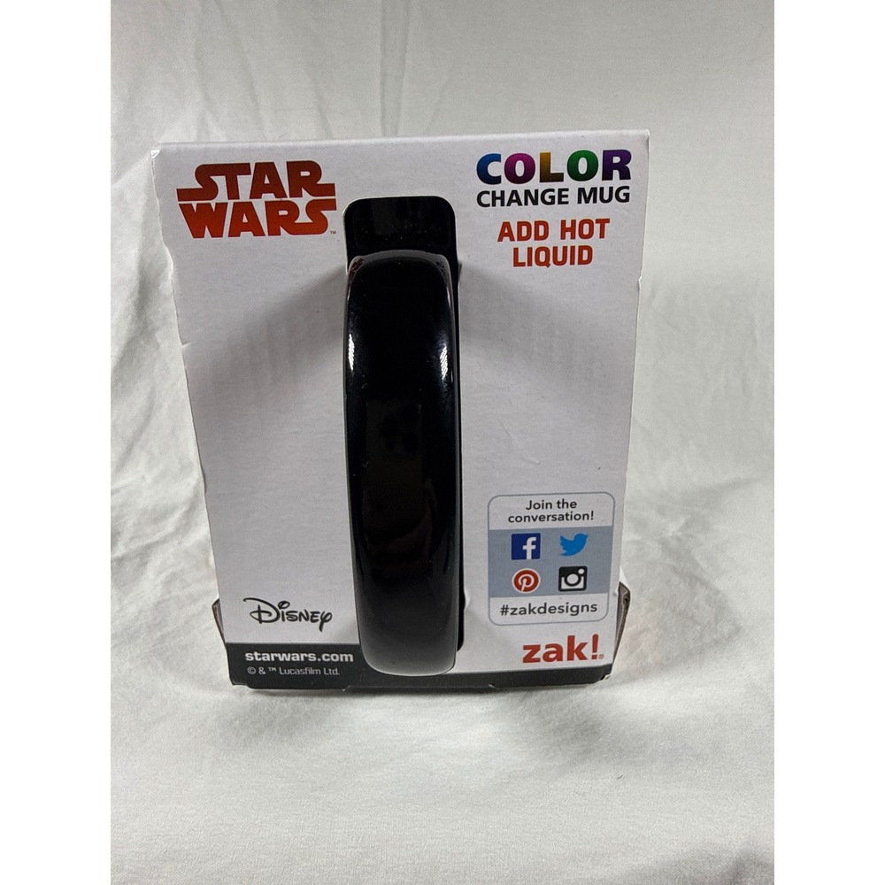 Star Wars Millennium Falcon Color Change Mug Zak Designs Han Solo Hyperspace New - Picture 3 of 4
